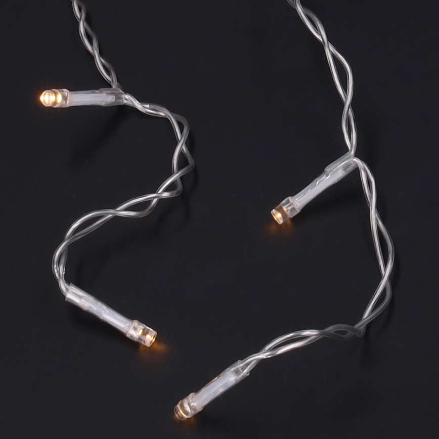 Brilagi - Guirlande LED d'extérieur 400 LED/8 fonctions 23 m IP44 blanc chaud