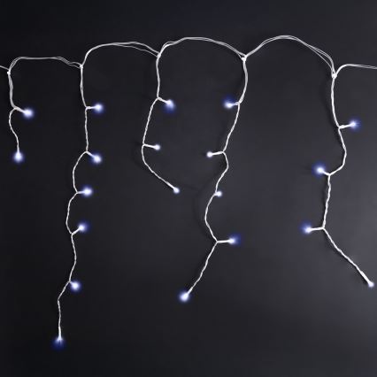 Brilagi - Guirlande LED d'extérieur 400 LED / 8 fonctions, 23 m, IP44, blanc froid