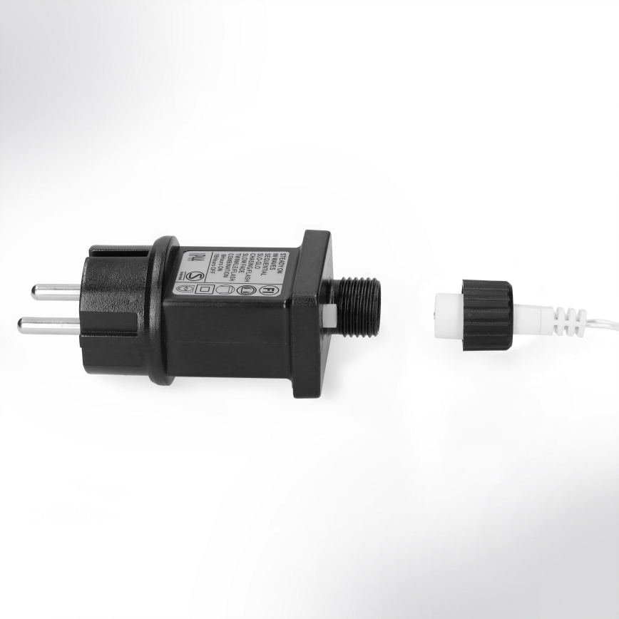 Brilagi - Guirlande LED d'extérieur 400 LED / 8 fonctions, 23 m, IP44, blanc froid