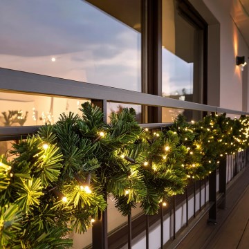 Brilagi - Guirlande LED d'extérieur pour Noël, 112 LED, 230 V, 700 cm, IP44