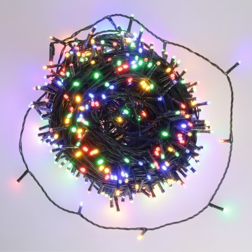 BRILAGI - Guirlande lumineuse de Noël LED d'extérieur 700 LED / 8 fonctions, 75 m, IP44, multicolore