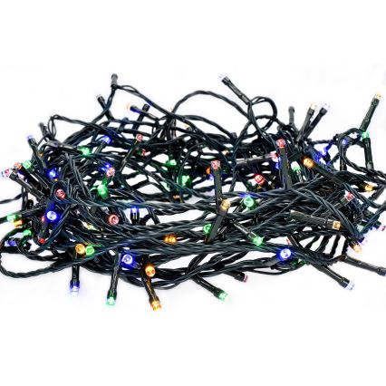 Brilagi - Guirlande lumineuse LED d'extérieur, 150 LED, 8 fonctions, 18 m, IP44, multicolore