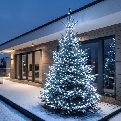 BRILAGI - Guirlande lumineuse LED d'extérieur 400xLED 13m IP44 blanc froid