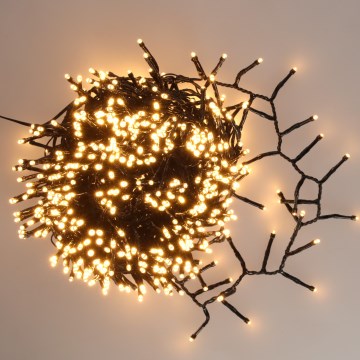 BRILAGI - Guirlande lumineuse LED d'extérieur 800xLED 21m IP44 blanc chaud