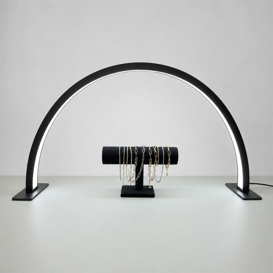 BRILAGI - LED Lampe de table arquée dimmable pour modélisme RADIO LED/30W/24/230V 3000/4000/6500K noire