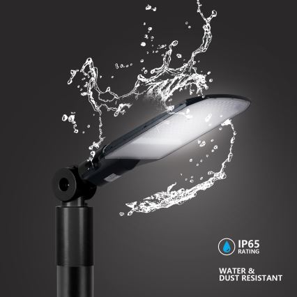 Brilagi - Lampadaire de rue extérieur LED URBANLIGHT LED/100W/230V noir IP65