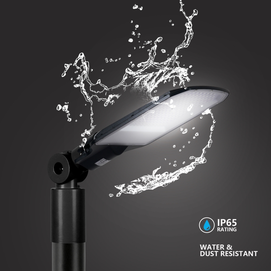 Brilagi - Lampadaire de rue extérieur LED URBANLIGHT LED/100W/230V noir IP65