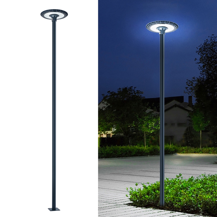 Brilagi - Lampadaire LED sur mât de 4 m URBANSPARK LED/120W/230V anthracite IP65