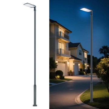 Brilagi - Lampadaire de rue LED d'extérieur avec mât articulé 5 m URBANLIGHT LED/200W/230V anthracite IP65