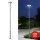 Brilagi - Lampadaire de rue LED d'extérieur avec poteau de 5 m URBANSPARK LED/120W/230V anthracite IP65