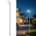 Brilagi - Lampadaire de rue LED extérieur avec mât articulé 3 m URBANLIGHT LED/50W/230V gris IP65