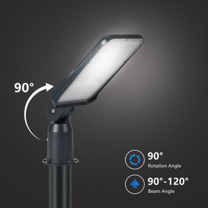 Brilagi - Lampadaire de rue LED URBANLIGHT LED/50W/230V anthracite IP65