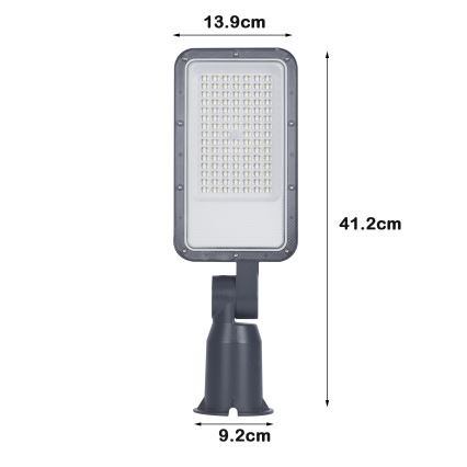 Brilagi - Lampadaire de rue LED URBANLIGHT LED/50W/230V anthracite IP65