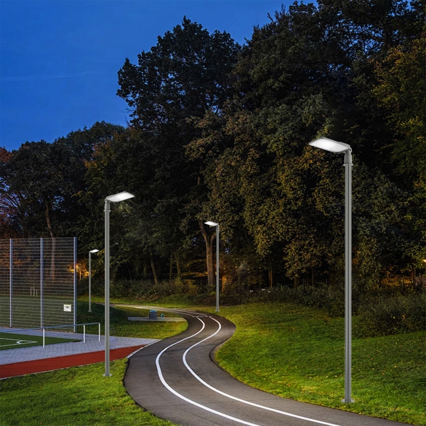 Brilagi - Lampadaire de voirie LED URBANLIGHT LED/100W/230V gris IP65