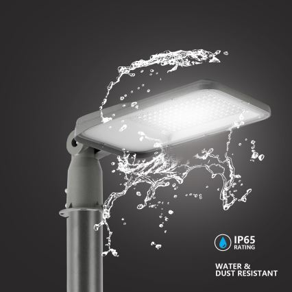 Brilagi - Lampadaire de voirie LED URBANLIGHT LED/100W/230V gris IP65
