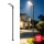 Brilagi - Lampadaire d'extérieur LED avec poteau articulé 4 m URBANLIGHT LED/200W/230V noir IP65