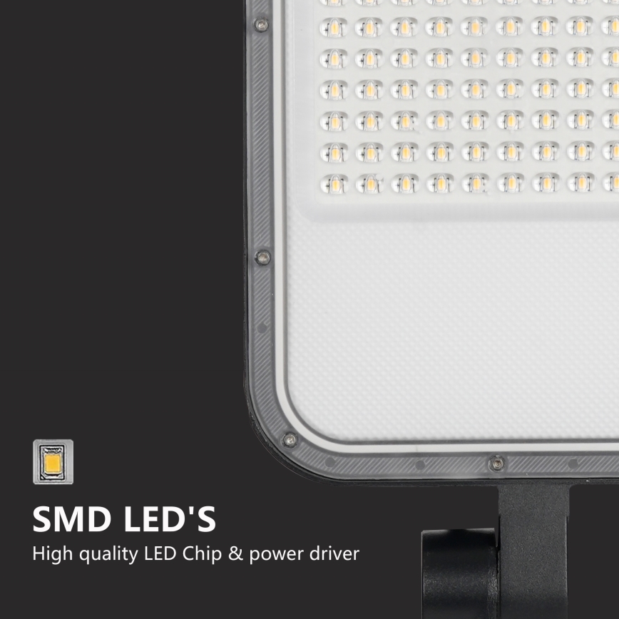 Brilagi - Lampadaire d'extérieur LED URBANLIGHT 100W/230V noir IP65
