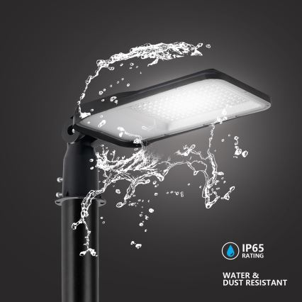 Brilagi - Lampadaire d'extérieur LED URBANLIGHT 100W/230V noir IP65