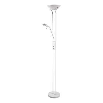 Brilagi - Lampadaire dimmable SCARLETT 1xR7s/230W/230V + 1xG9/40W blanc