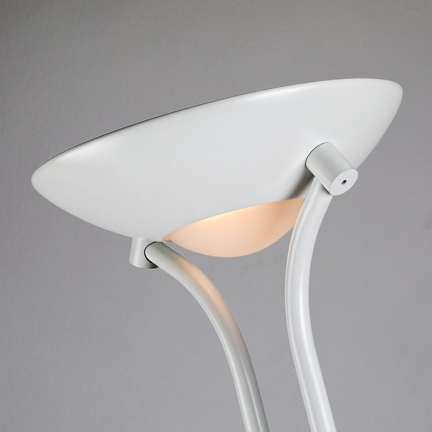 Brilagi - Lampadaire dimmable SCARLETT 1xR7s/230W/230V + 1xG9/40W blanc