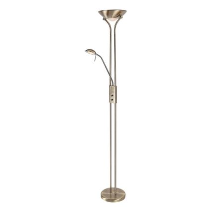 Brilagi - Lampadaire dimmable SCARLETT 1xR7s/230W/230V + 1xG9/40W bronze