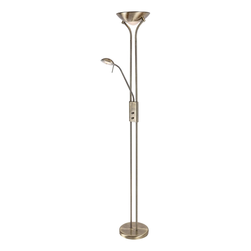 Brilagi - Lampadaire dimmable SCARLETT 1xR7s/230W/230V + 1xG9/40W bronze