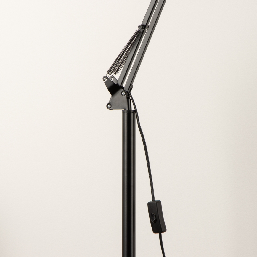 Brilagi - Lampadaire flexible TASKER 1xE27/60W/230V 157 cm noir
