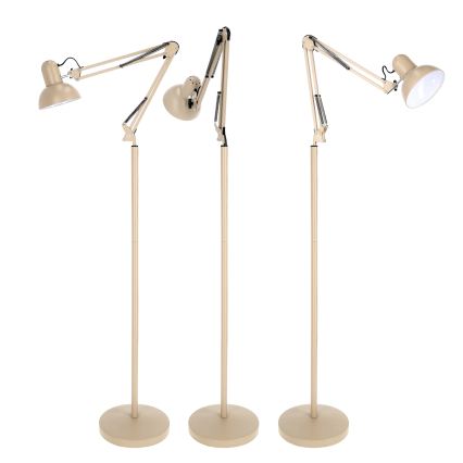 Brilagi - Lampadaire flexible TASKER 1xE27/60W/230V 184 cm beige