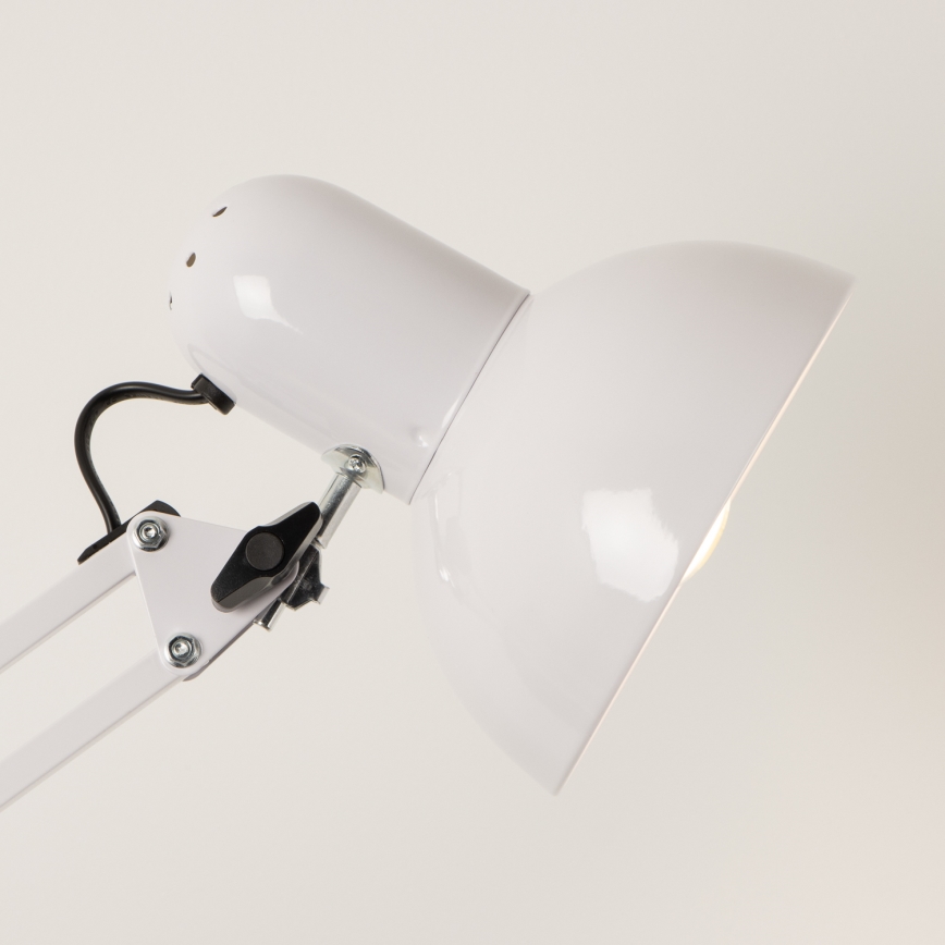 Brilagi - Lampadaire flexible TASKER 1xE27/60W/230V 184 cm blanc