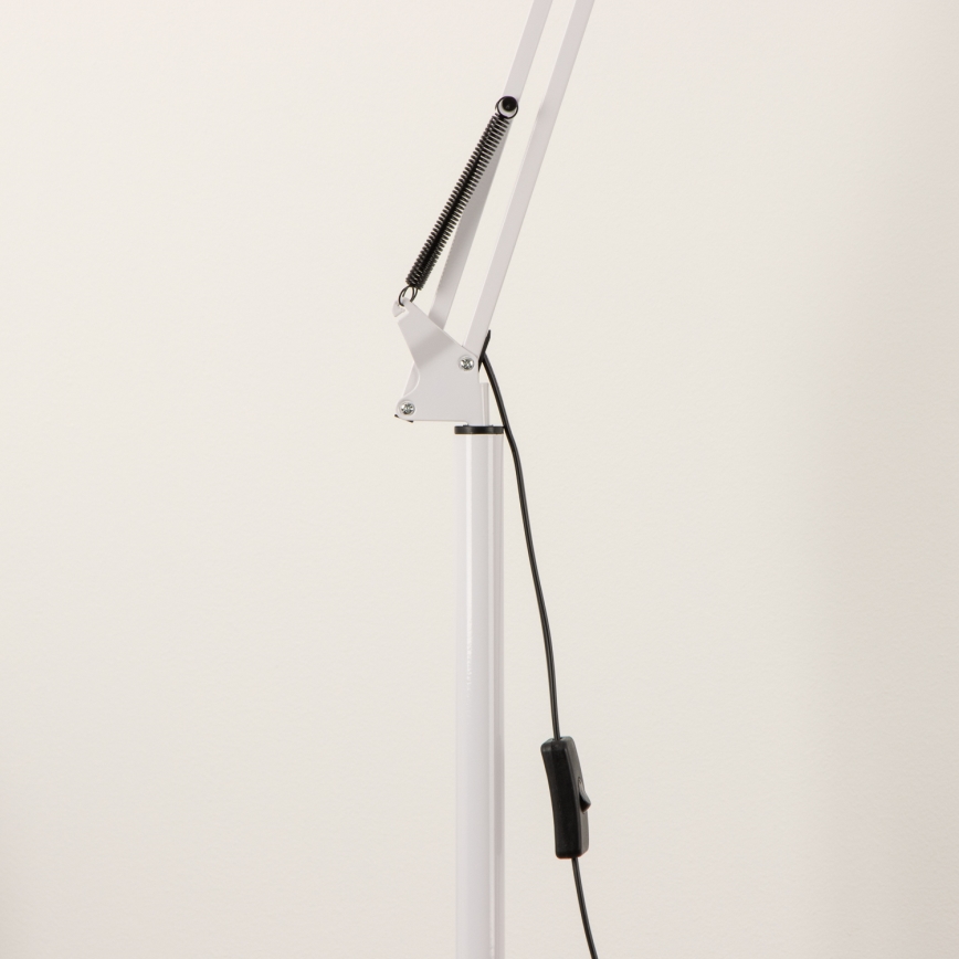 Brilagi - Lampadaire flexible TASKER 1xE27/60W/230V 184 cm blanc
