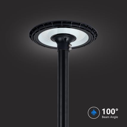 Brilagi - Lampadaire LED avec poteau de 5 m URBANSPARK LED/120W/230V noir IP65