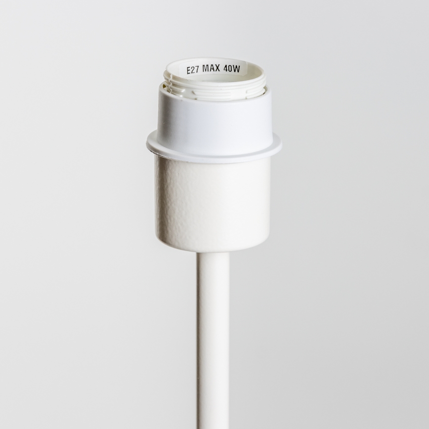 Brilagi - Lampadaire LED CERIA, 1 x E27 (40 W), 230 V, Ø 25 cm, bambou/blanc