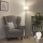 Brilagi - Lampadaire LED CERIA 1xE27/20W/230V Ø 25 cm blanc/doré