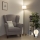 Brilagi - Lampadaire LED CERIA 1xE27/20W/230V Ø 25 cm gris/doré