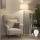 Brilagi - Lampadaire LED CERIA 1xE27/20W/230V Ø 45 cm beige/doré