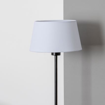 Brilagi - Lampadaire LED CERIA 1xE27/40W/230V diam. 25 cm blanc/noir