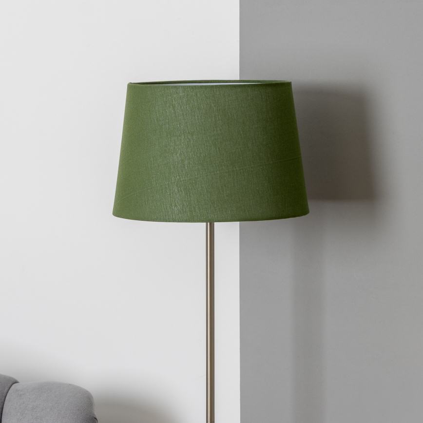 Brilagi - Lampadaire LED CERIA 1xE27/40W/230V diam. 30 cm vert/chrome mat