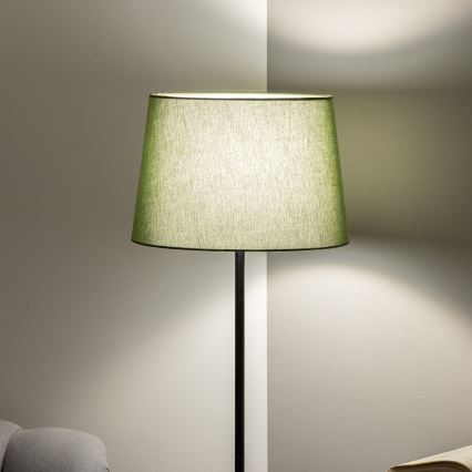 Brilagi - Lampadaire LED CERIA 1xE27/40W/230V, diam. 30 cm, vert/noir