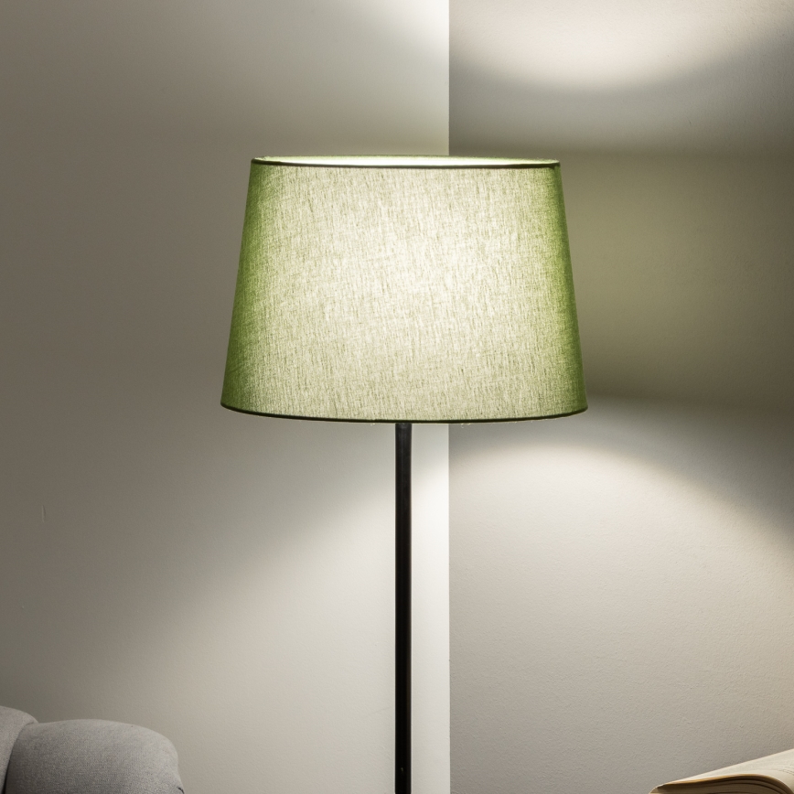 Brilagi - Lampadaire LED CERIA 1xE27/40W/230V, diam. 30 cm, vert/noir