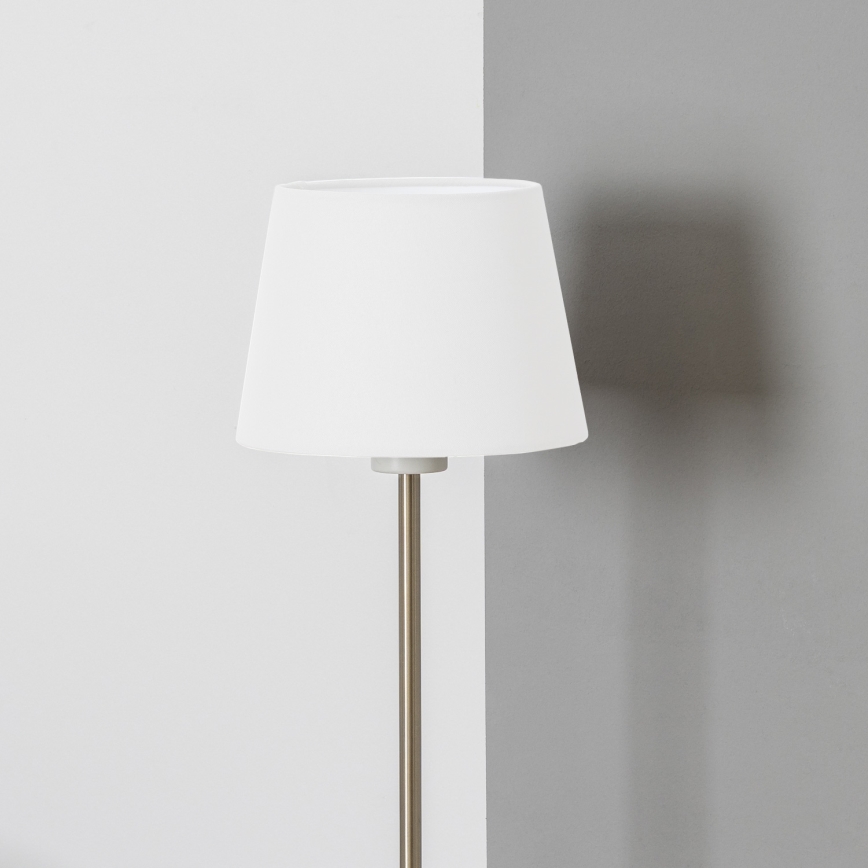 Brilagi - Lampadaire LED CERIA 1xE27/40W/230V Ø 20,5 cm blanc/chrome mat