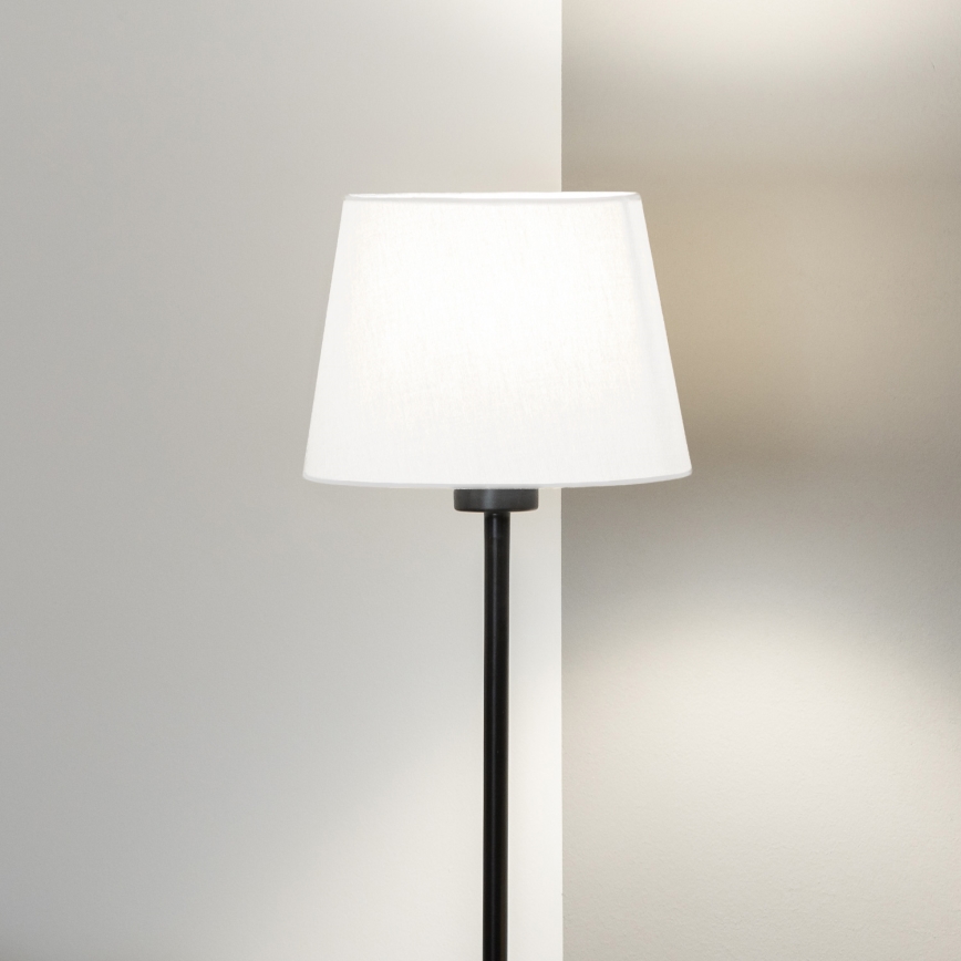 Brilagi - Lampadaire LED CERIA 1xE27/40W/230V Ø 20,5 cm blanc/noir