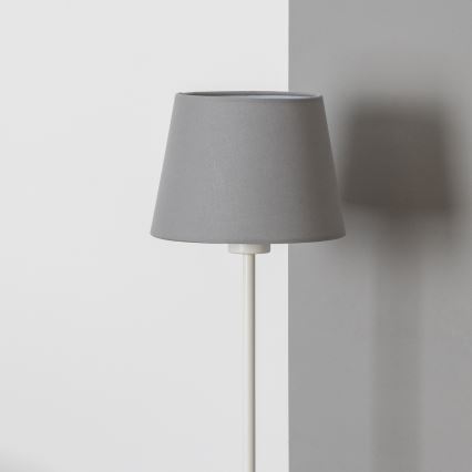 Brilagi - Lampadaire LED CERIA 1xE27/40W/230V Ø 20,5 cm gris/blanc