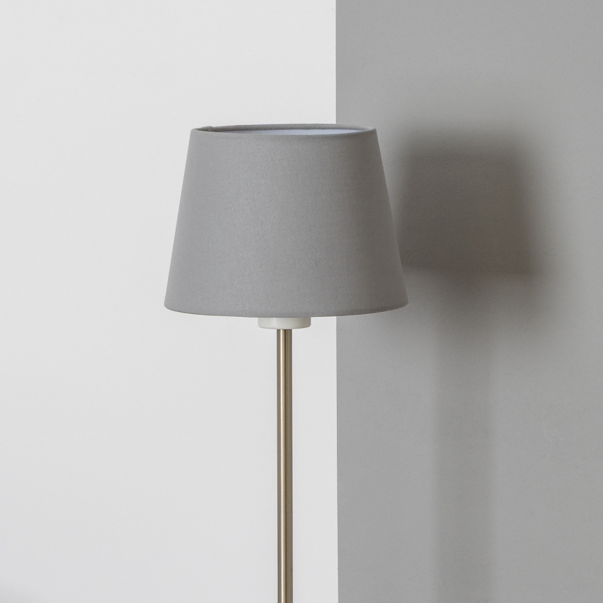 Brilagi - Lampadaire LED CERIA 1xE27/40W/230V Ø 20,5 cm gris / chrome mat