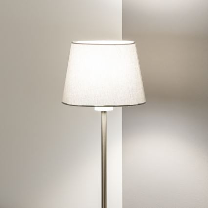Brilagi - Lampadaire LED CERIA 1xE27/40W/230V Ø 20,5 cm gris / chrome mat