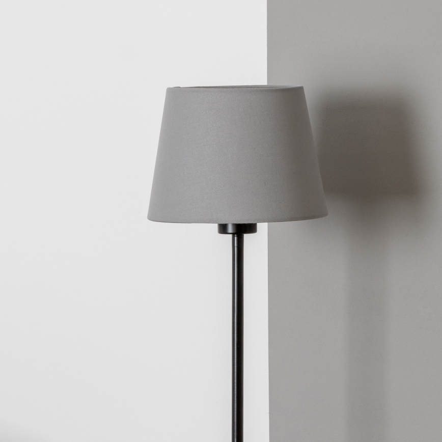 Brilagi - Lampadaire LED CERIA 1xE27/40W/230V Ø 20,5 cm gris/noir