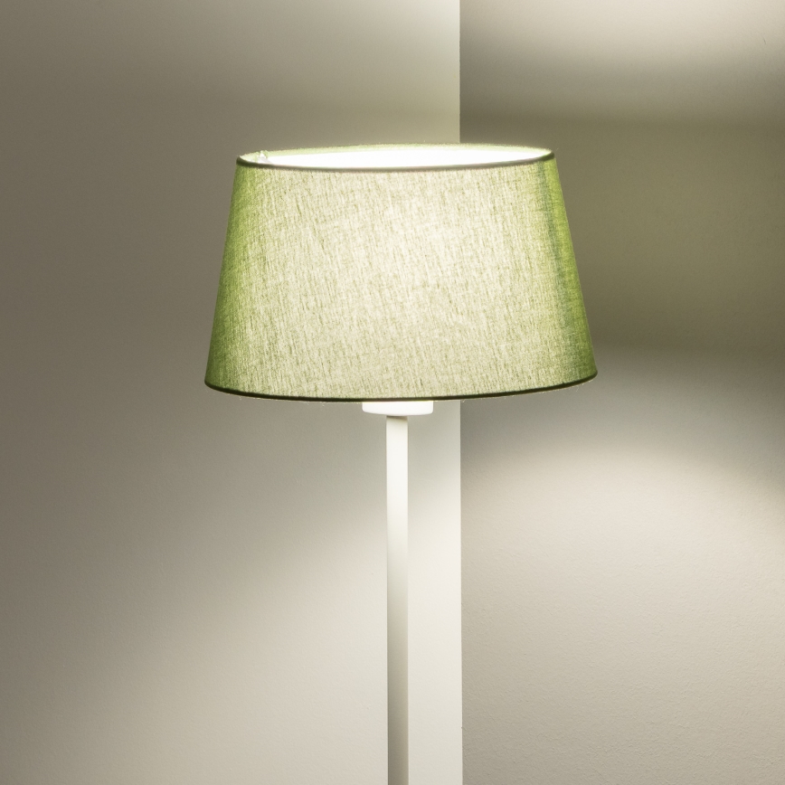 Brilagi - Lampadaire LED CERIA 1xE27/40W/230V ø 25 cm vert/blanc