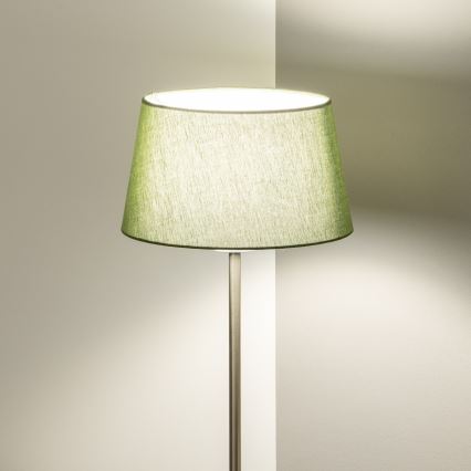 Brilagi - Lampadaire LED CERIA 1xE27/40W/230V Ø 25 cm vert/chrome mat