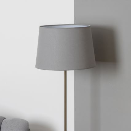 Brilagi - Lampadaire LED CERIA 1xE27/40W/230V Ø 30 cm gris/chrome mat