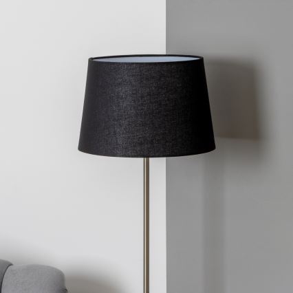 Brilagi - Lampadaire LED CERIA 1xE27/40W/230V Ø 30 cm noir/chrome mat