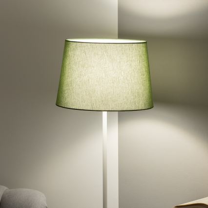 Brilagi - Lampadaire LED CERIA 1xE27/40W/230V Ø 30 cm vert/blanc